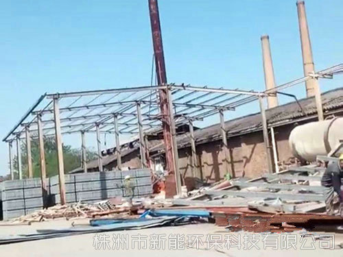 鋼構(gòu)廠(chǎng)房拆除、回收 (1)